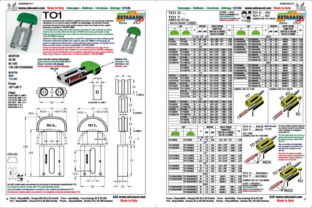 LINEAR CHAIN TENSIONER